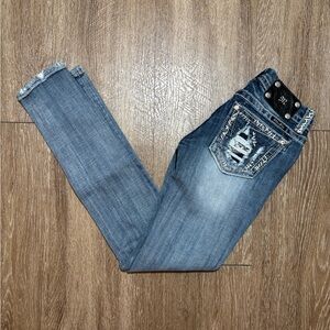 Miss Me Jeans Women’s Size 25 Cuffed Skinny